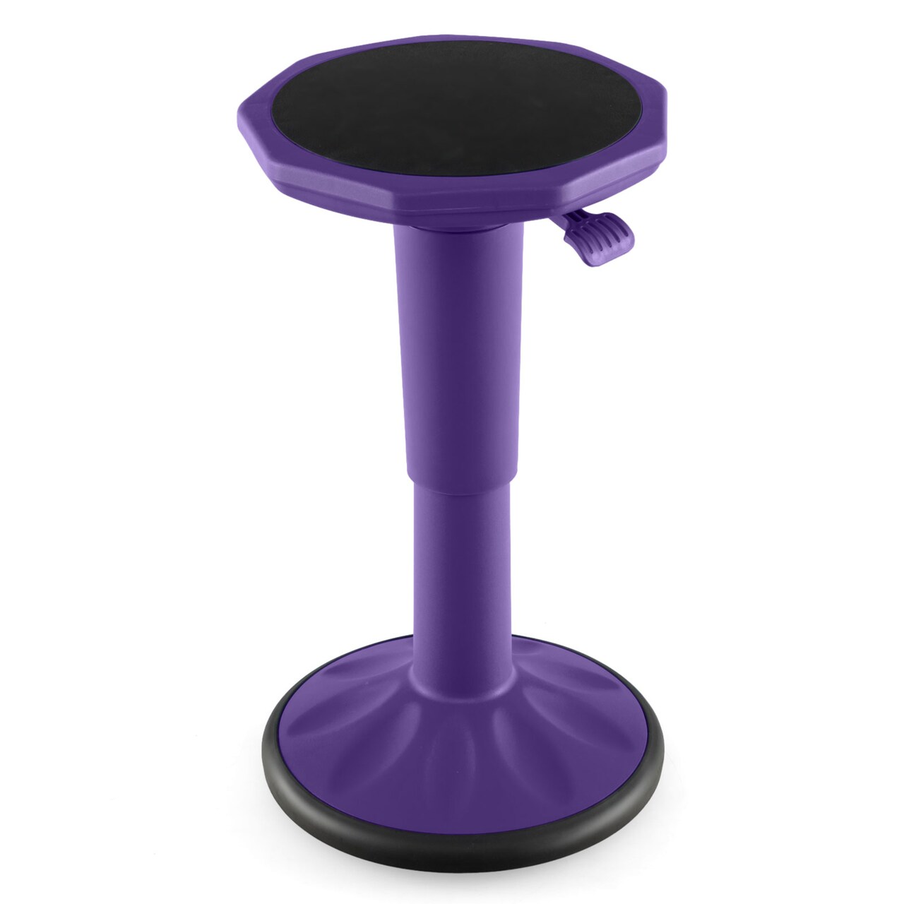 Wobble Stool Adjustable Height Active Sitting Stool Kids Adults Balance Seat Silicone Base Classroom Home